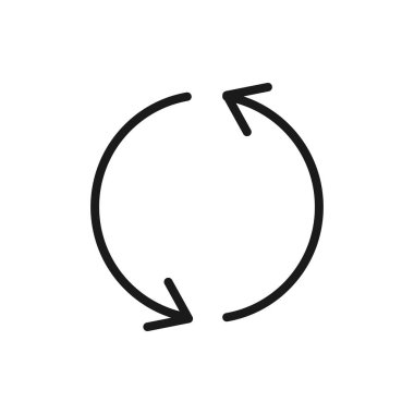 Simge vektör tasarımını yeniden yükle veya tazele