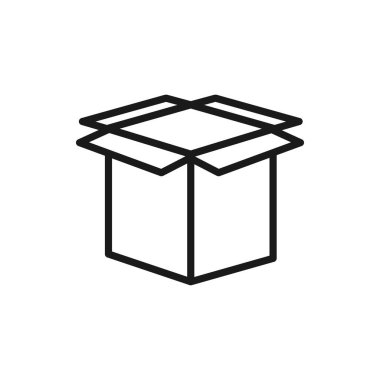 kutu simgesi vektör tasarımı