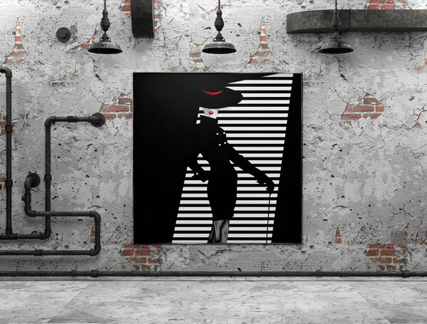 Белый фон в номере
