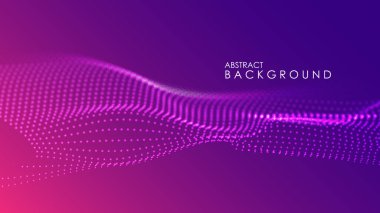 Renkli geometrik arka plan. Moda eğrisi şekilleri bileşimi.