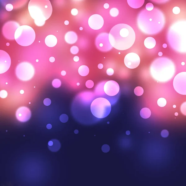 Sfondo astratto con bokeh luci sfocate. Illustrazione elegante — Foto Stock