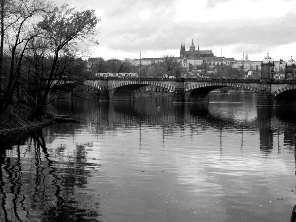 Photo noir et blanc de PRAGUE — Photo