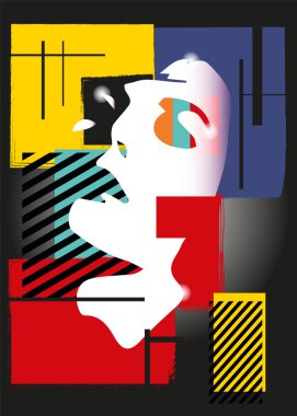 Kız tarzı bir Kübizm. 