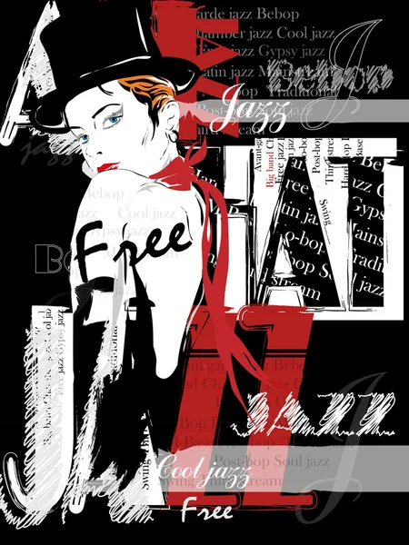 Caz VINTAGE Poster arka plan