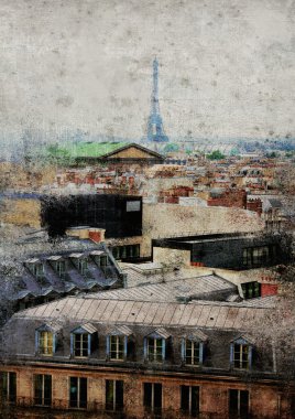Paris. Eyfel Kulesi.