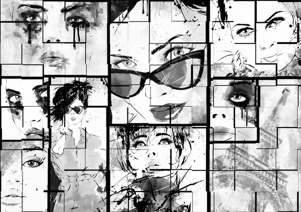 Красивый коллаж
