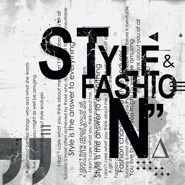 STYLE and FASHION word cloud concept. — Stock Photo, Image
