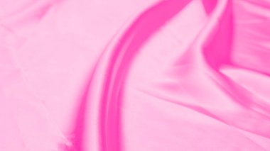 Plastik pembe saten kumaş dokusu yumuşak bulanık arkaplan