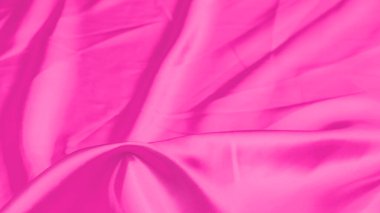 Plastik pembe saten kumaş dokusu yumuşak bulanık arkaplan