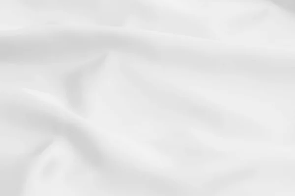 白色缎子面料质地柔和模糊的背景 — 图库照片