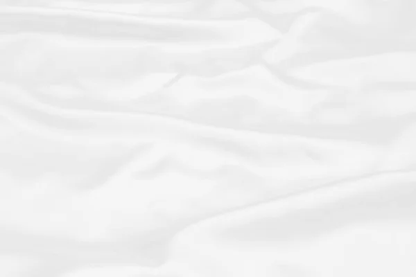 白いサテン生地の質感柔らかいブラーの背景 — ストック写真