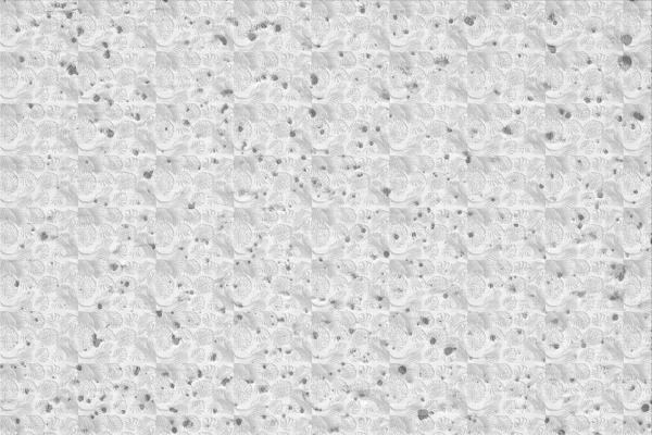 Parede Branca Textura Papel Cinza Com Padrão Folhas Fundo Superfície — Fotografia de Stock