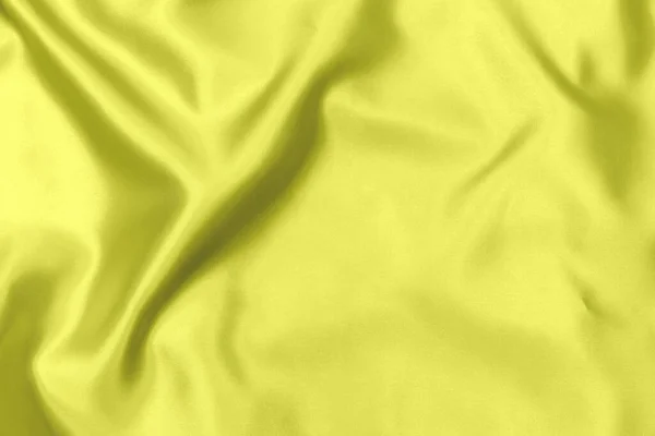 Textura Tela Satén Amarillo Fondo Borroso Suave —  Fotos de Stock