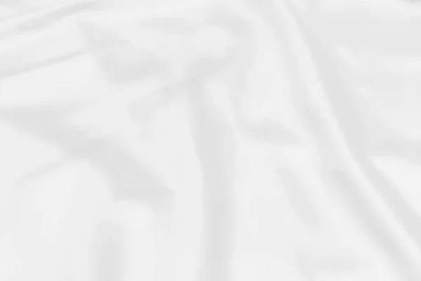 Λευκό Σατέν Υφασμάτινη Υφή Μαλακό Φόντο Θαμπάδα — Φωτογραφία Αρχείου