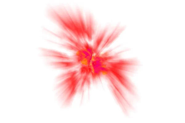 Rotlichtblitz Verschwommen Bild Abstrakter Hintergrund Pinseleffekt — Stockfoto