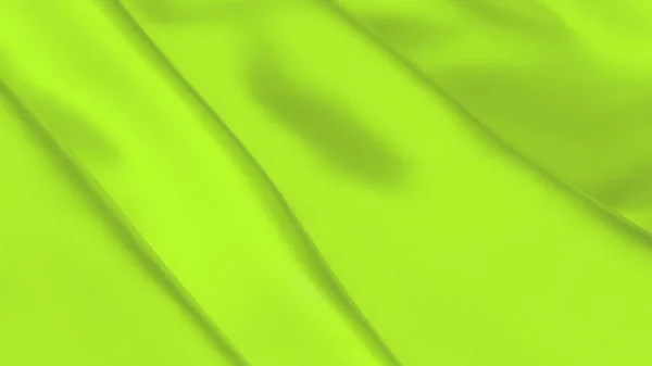 Ufo Zöld Szatén Szövet Textúra Puha Háttér — Stock Fotó