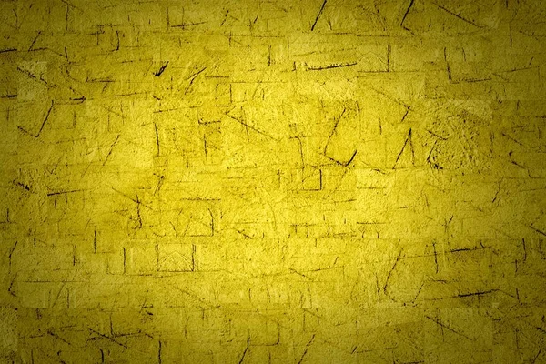 Parede Amarela Textura Papel Fundo Superfície Cimento Abstrato Padrão Concreto — Fotografia de Stock