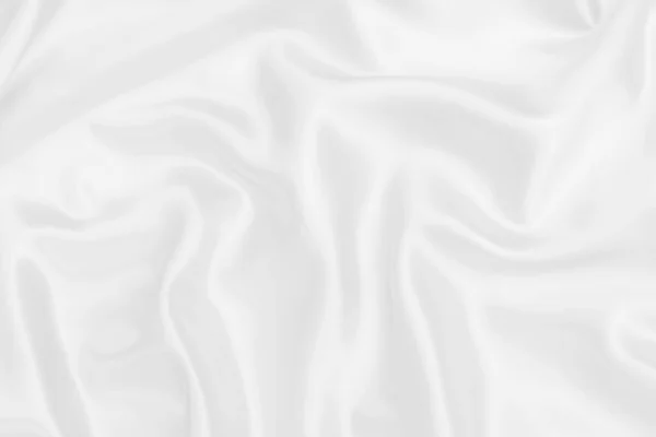 White Satin Fabric Texture Soft Blur Background — Stock Photo, Image