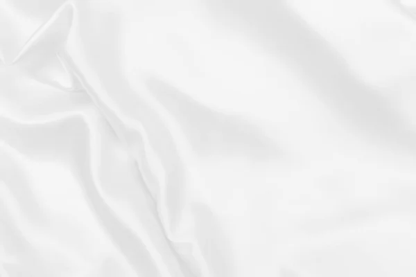 Текстура Білої Атласної Тканини Який Розмитий Фон — стокове фото