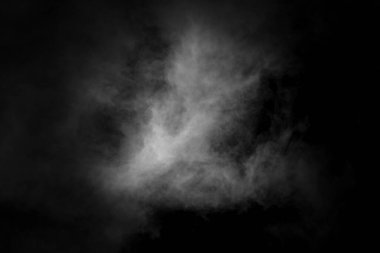 Beyaz bulut ve siyah gökyüzü dokulu arkaplan