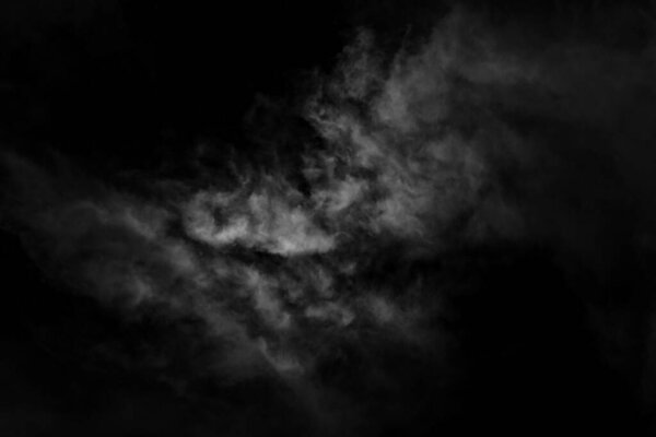 white cloud and black sky textured background