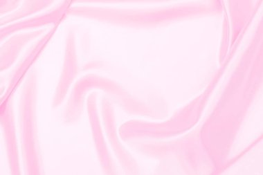 Plastik pembe saten kumaş dokusu yumuşak bulanık arkaplan