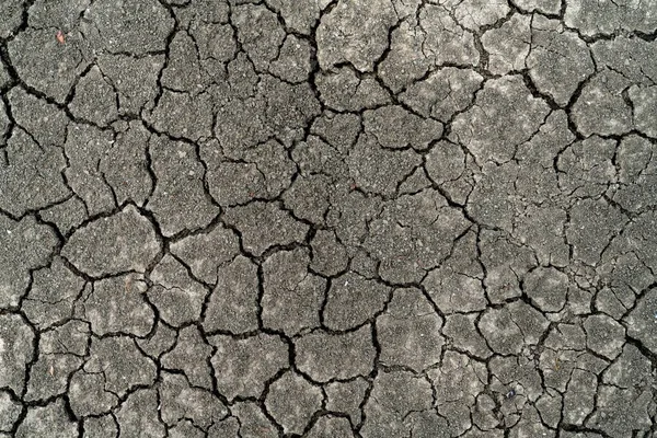 Dry Soil Pebbles Cracking Pattern — Stock Photo, Image