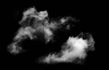 Beyaz bulut ve siyah gökyüzü dokulu arkaplan