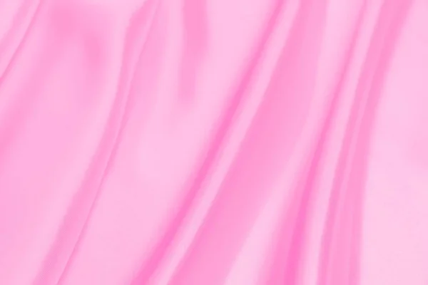 Kunststoff Rosa Satin Stoff Textur Weich Verschwimmen Hintergrund — Stockfoto