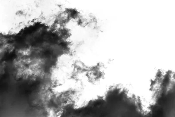 Céu Com Preto Branco Nuvem Texturizado Backgroun — Fotografia de Stock