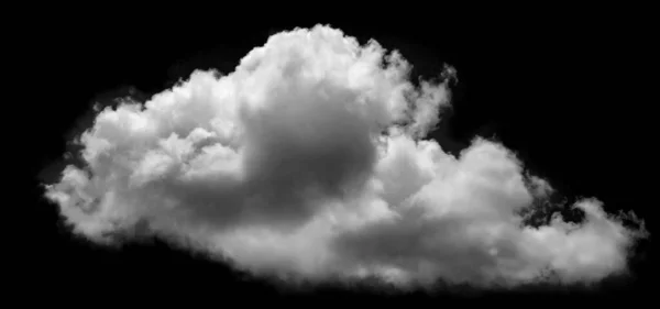 Dokulu Duman, soyut beyaz bulut siyah arkaplanda izole edilmiş, fırça etkisi