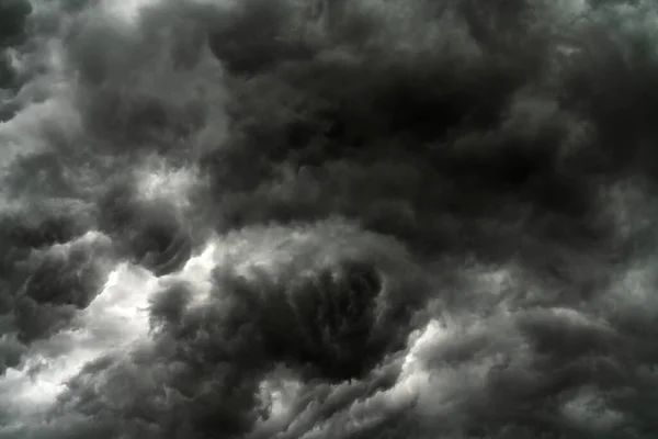 Eső Felhők Fekete Texturált Háttér — Stock Fotó