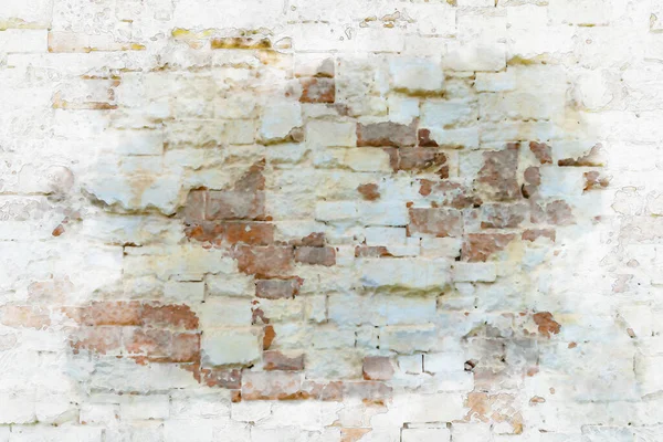 Szary Pomarańczowy Cegły Ściany Wzór Akwarela Cyfrowy Styl Malarstwa — Zdjęcie stockowe