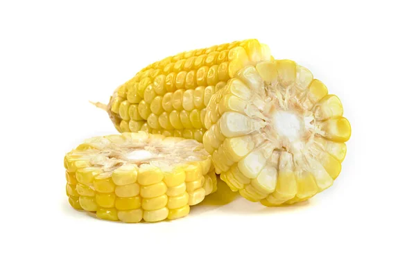 Corn Isolated White Background — Stock Photo, Image