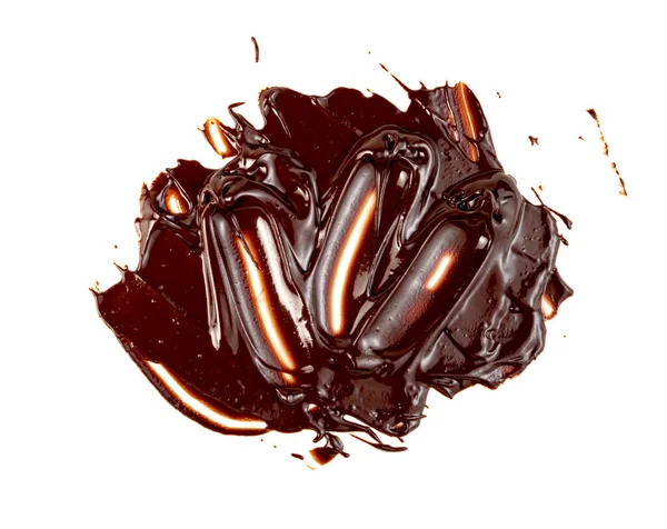 Coklat Diisolasi Pada Latar Belakang Putih — Stok Foto