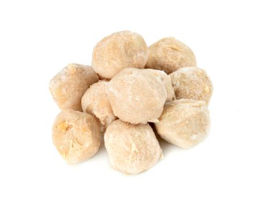 et topu beyaz arkaplanda izole