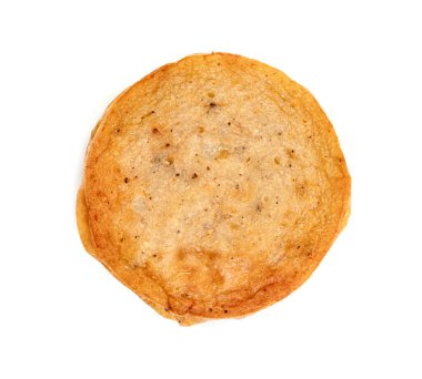 Kızarmış Vietnam Domuzu Sosisi. Beyaz arka planda izole edilmiş.