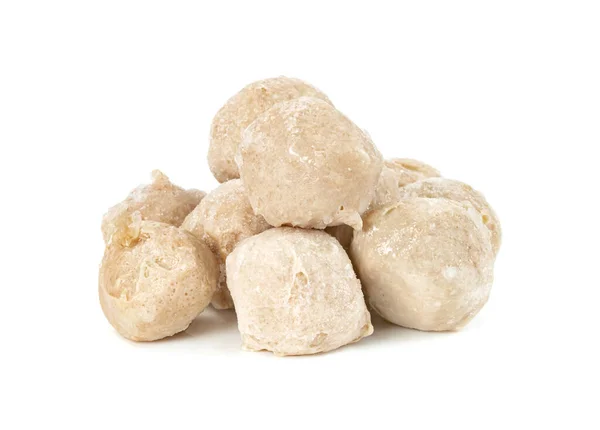 Meat ball isolated on white background — Stock Image Meat Ball Isolated White Background Royalty Free Stock Images