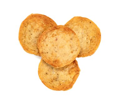 Kızarmış Vietnam Domuzu Sosisi. Beyaz arka planda izole edilmiş.