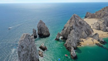 Cabo San Lucas Kemeri 'nin güzel hava manzarası