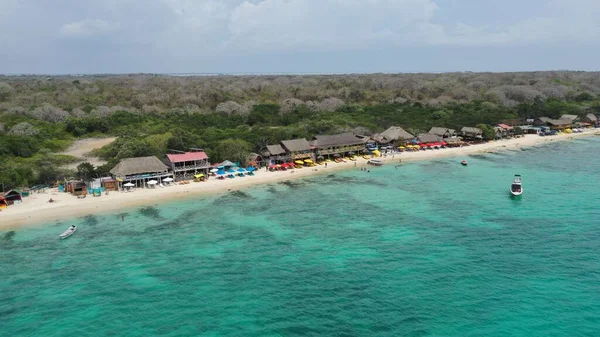 プラヤブランカ カルタヘナの海岸の景色 — ストック写真