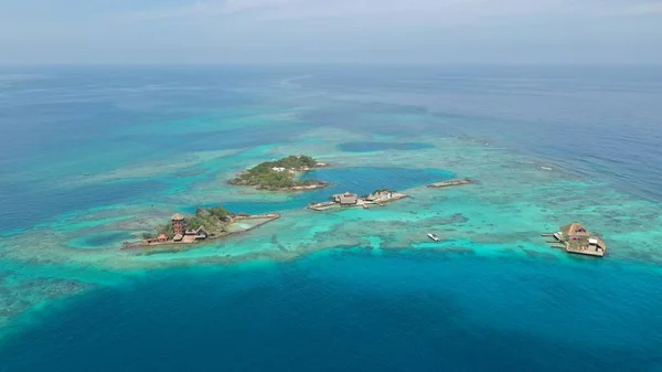 Islas Del Rosario 'nun güzel hava manzarası