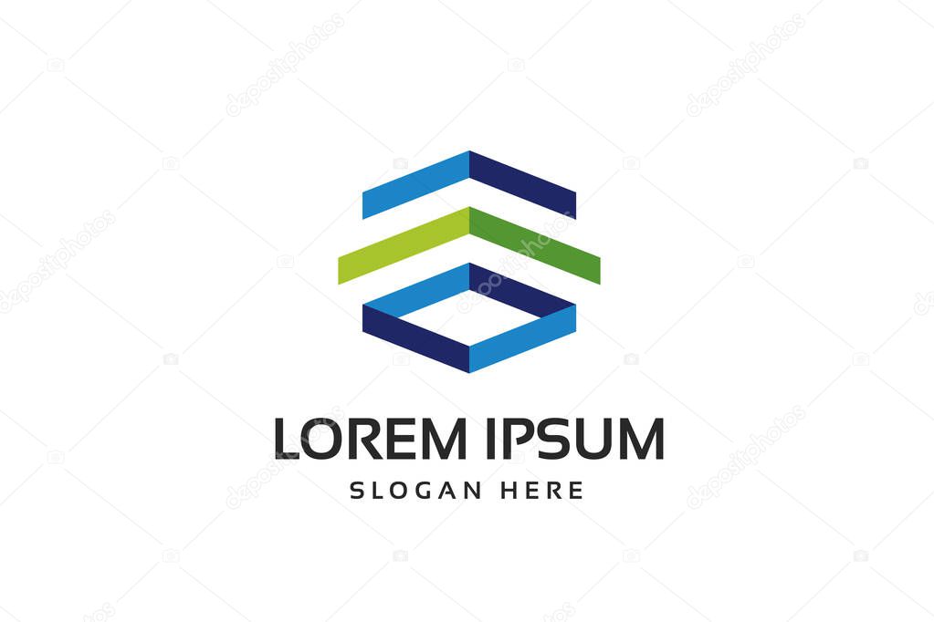 Building Company Logo Design Template