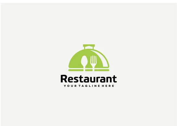 Restaurant Logo Template Design Vektor Emblem Designkonzept Kreatives Symbol Symbol — Stockvektor
