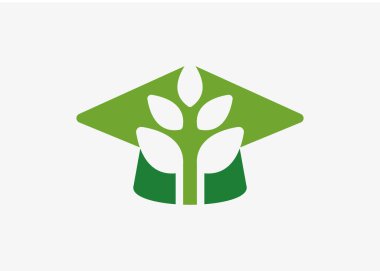 Doğa Eğitim Logosu Tasarım Şablonu