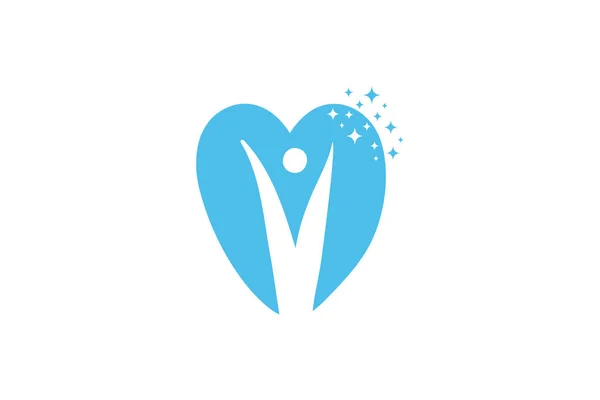 Чиста Любов Шаблон Дизайну Логотипу Дизайн Елементів Векторний Дизайн — стоковий вектор