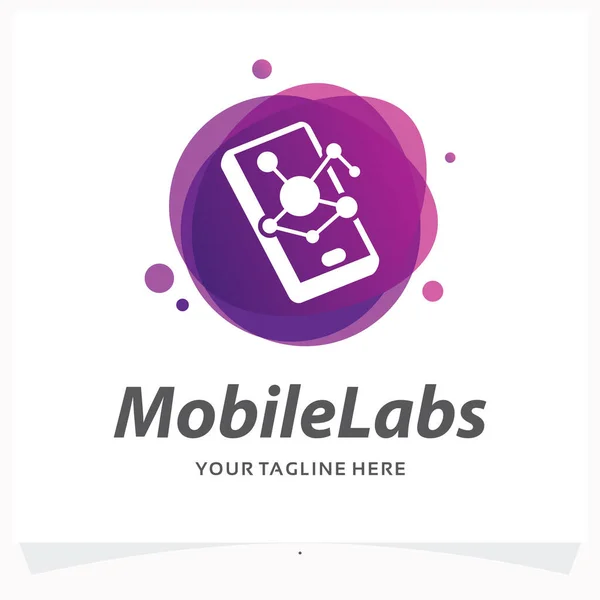 Mobil Labs Logo Tasarım Şablonu