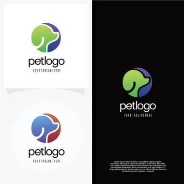 Hayvan Logosu Tasarım Vektörü, Amblem, Tasarım Konsepti, Yaratıcı Sembol, Simge