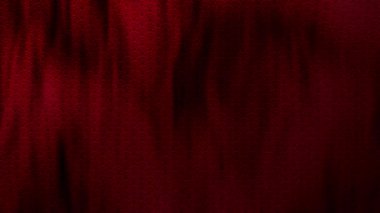 Kırmızı renkli geleneksel Asya dalgası deseni sallanan bez üzerinde. Çin Yeni Yılı ve şenlik arkaplanları için 3 boyutlu animasyon çekimi. Kopya alanı ile lüks tam çerçeve ipek dokusu.