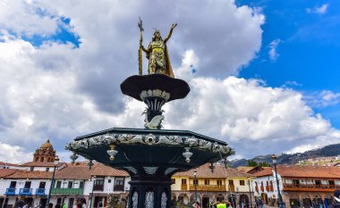 Manco Capac 'ın altın heykeli, Manco Inca ve Ayar Manco olarak da bilinir, bazı tarihçilere göre, Cusco' daki İnka uygarlığının ilk valisi ve kurucusudur..